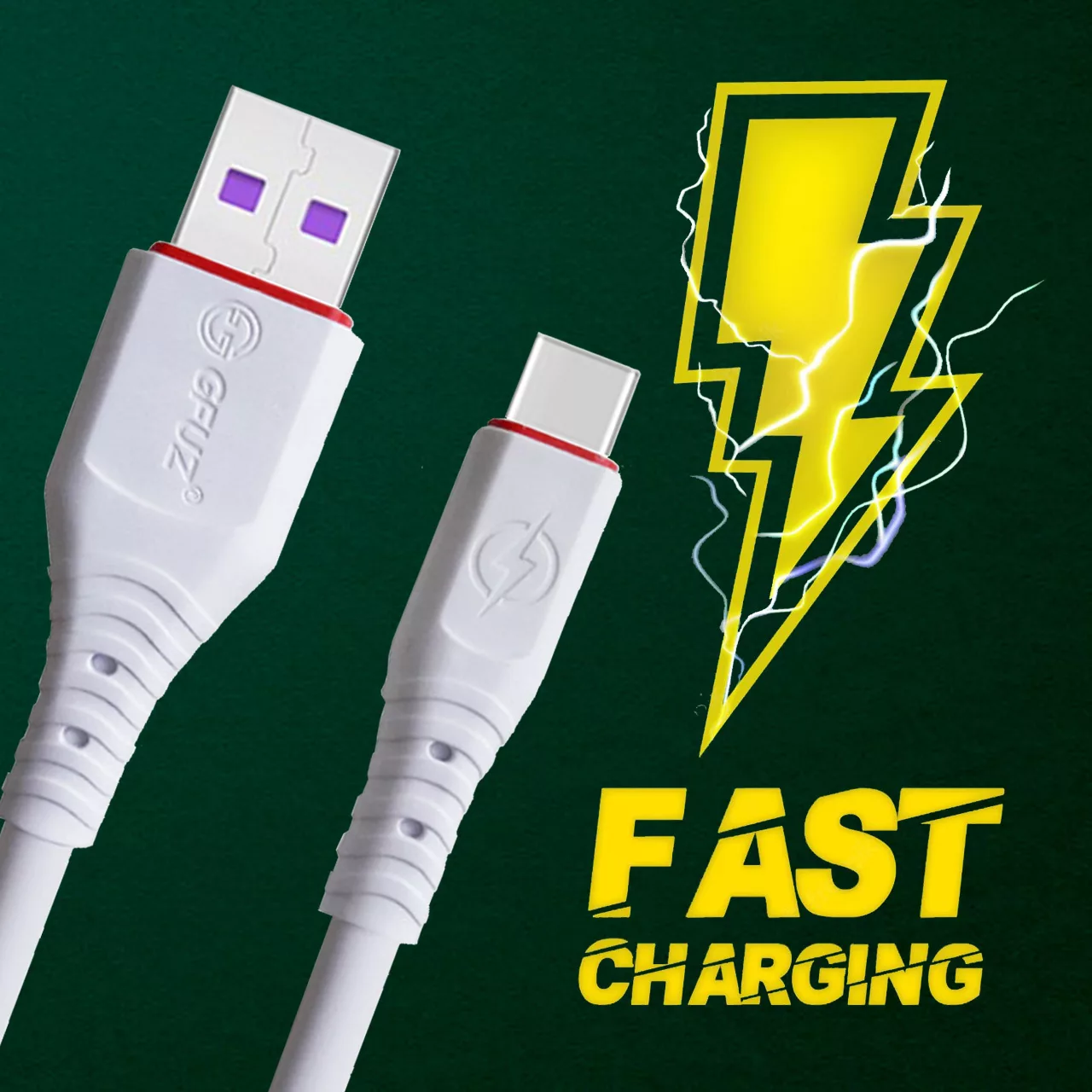 شارژ فندکی 20 وات جی فوز مدل CR - 57 به همراه کابل USB-C