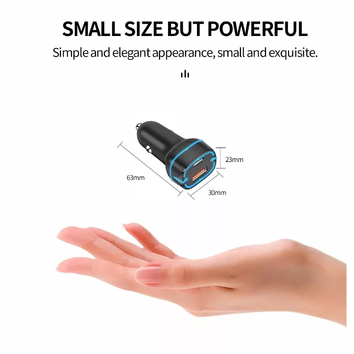 شارژر فندکی 38 وات کینگ پلاس مدل HK-59