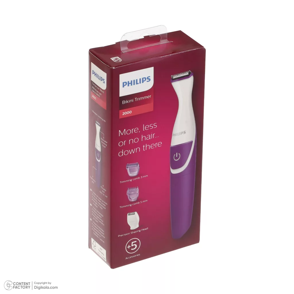 ماشین اصلاح موی بدن بانوان فیلیپس مدل BRT383