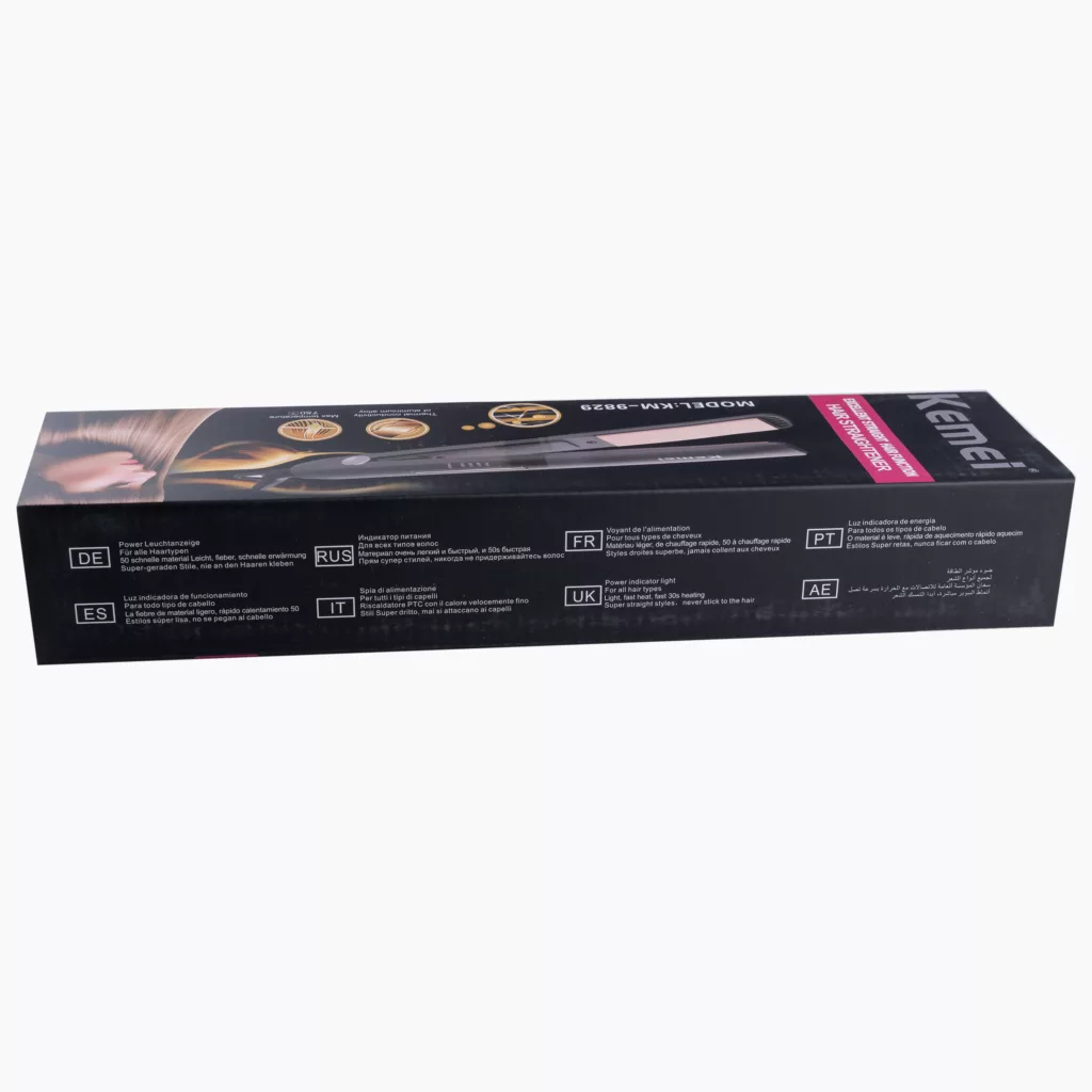 اتو و حالت دهنده ی مو کیمی مدل km9829