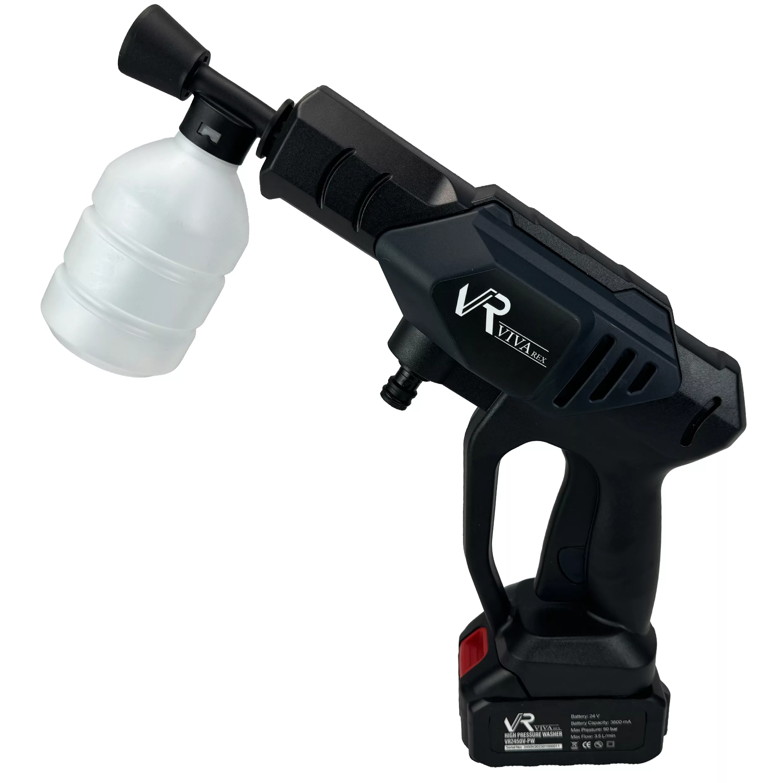 کارواش شارژی ویوارکس مدل VR2450V-PW