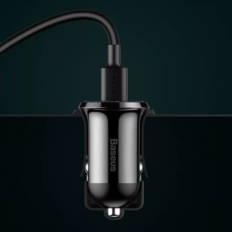 شارژر فندکی 24 وات بیسوس مدل CCALLP-01 New PACK