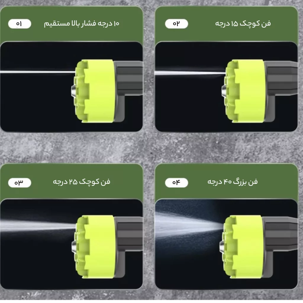 کارواش شارژی مدل MDHL8100