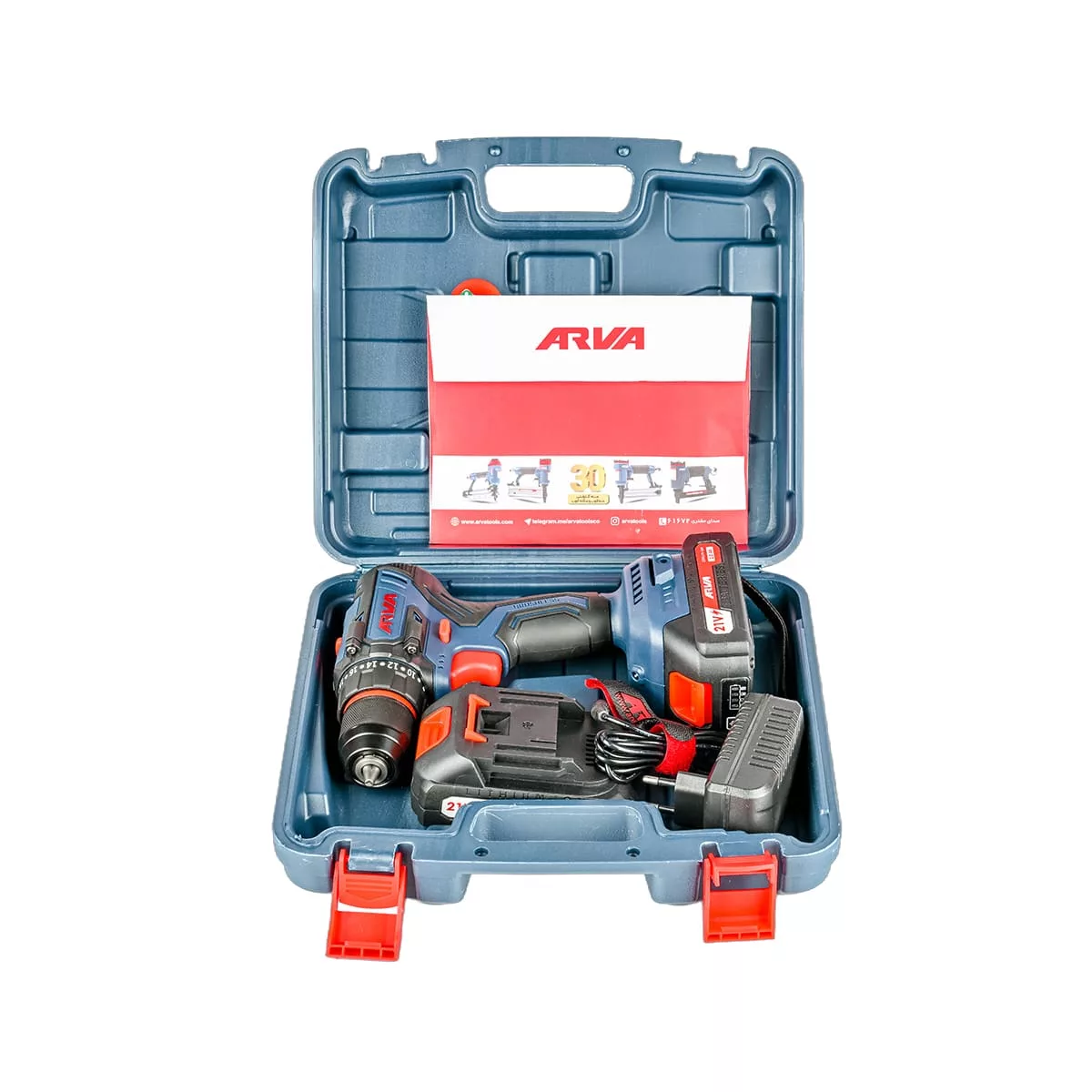 پیچ گوشتی شارژی آروا مدل 5974