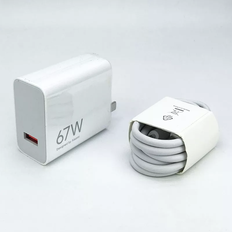 شارژر دیواری 67 وات مدل poco x4 pro به همراه کابل تبدیل USB-C