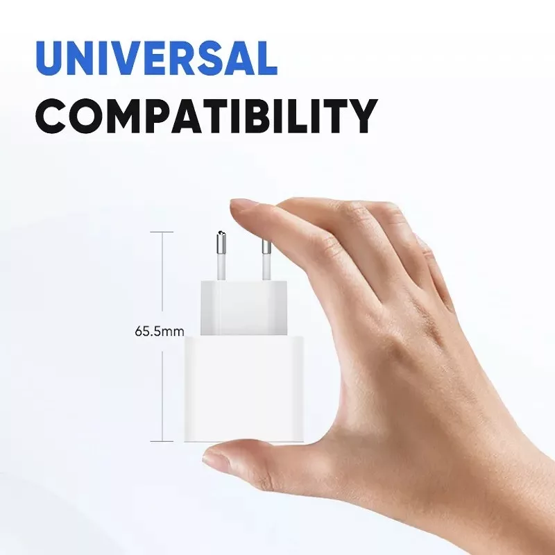 شارژر دیواری 20 وات مدل A2347 به همراه کابل USB-C