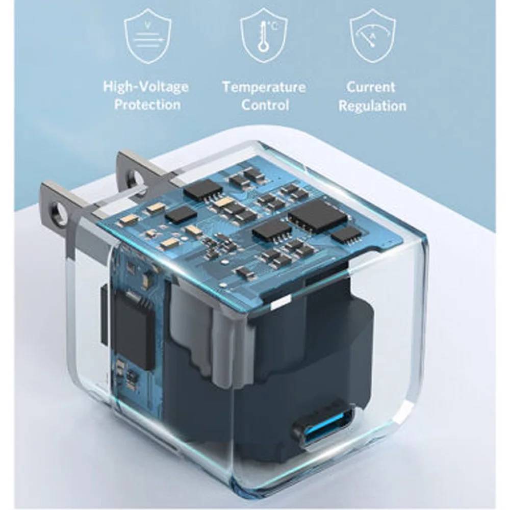 شارژر دیواری 20 وات انکر مدل PowerPort III 20W Cube