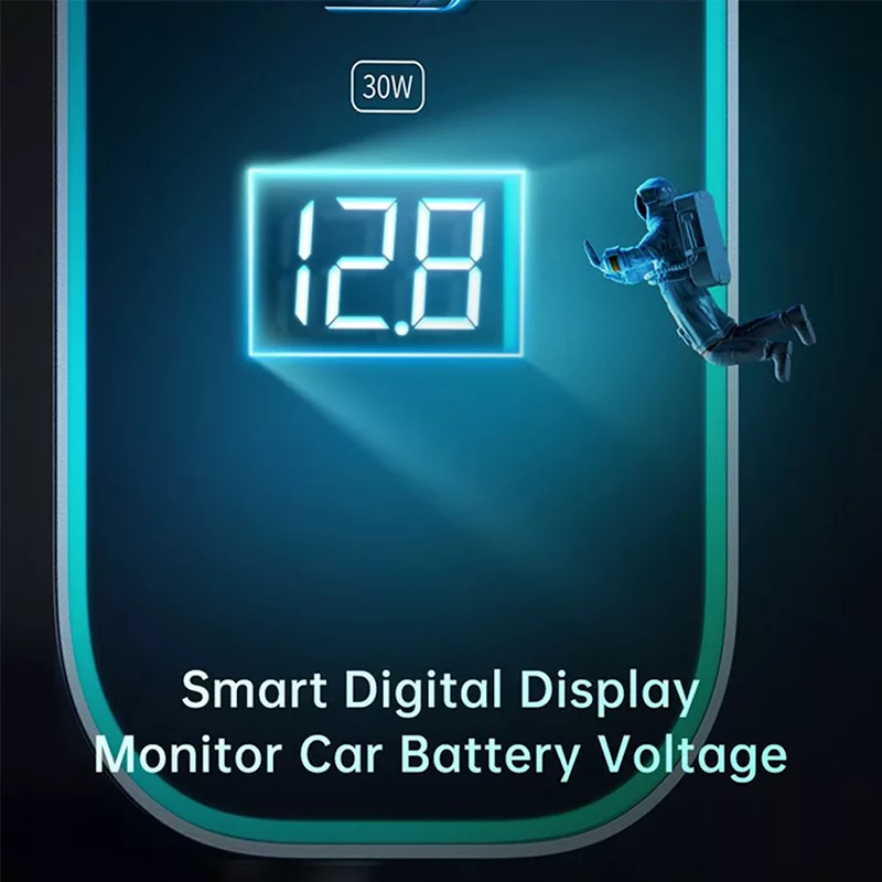 شارژر فندکی 107 وات مک دودو مدل Digital Display