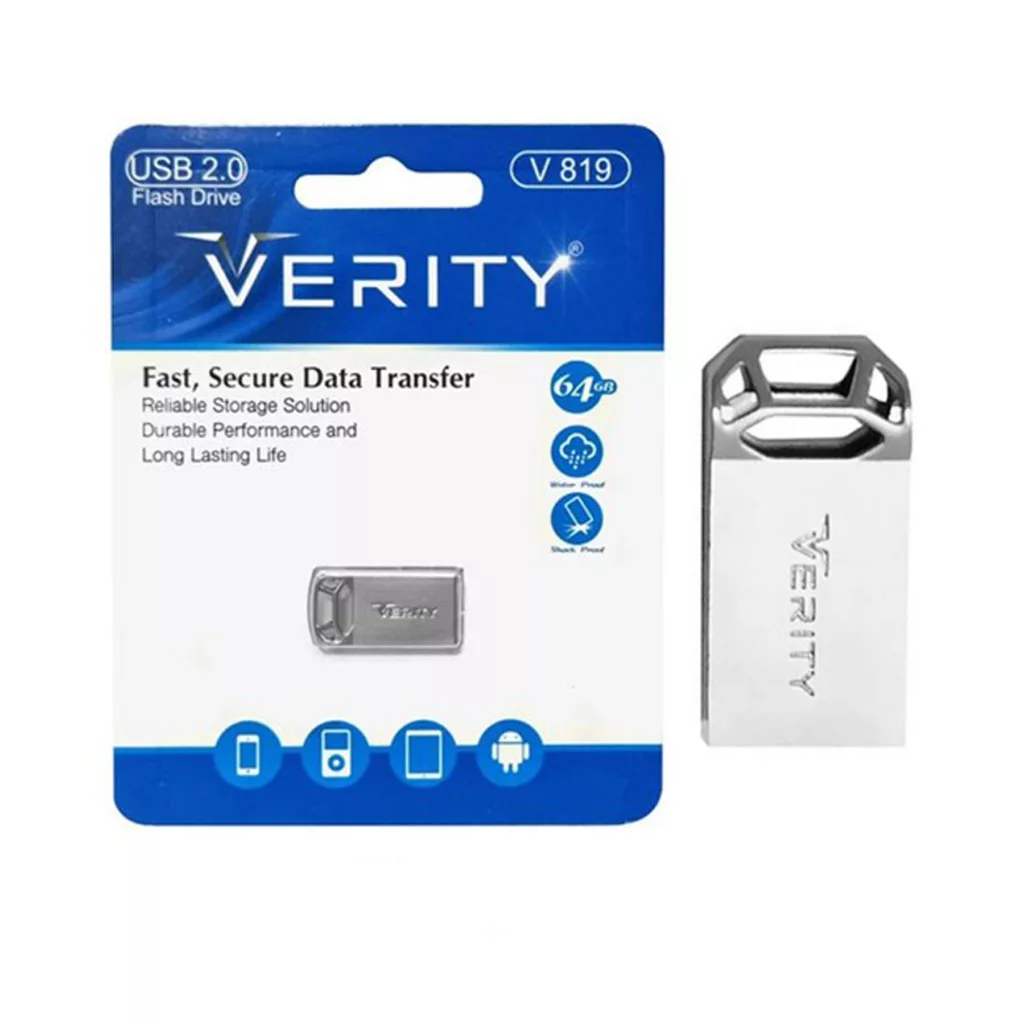 فلش مموری وریتی مدل V-819 ظرفیت 64 گیگابایت