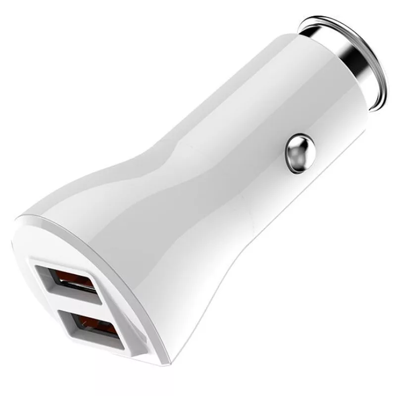 شارژر فندکی الدینیو مدل C511Q به همراه کابل تبدیل microUSB