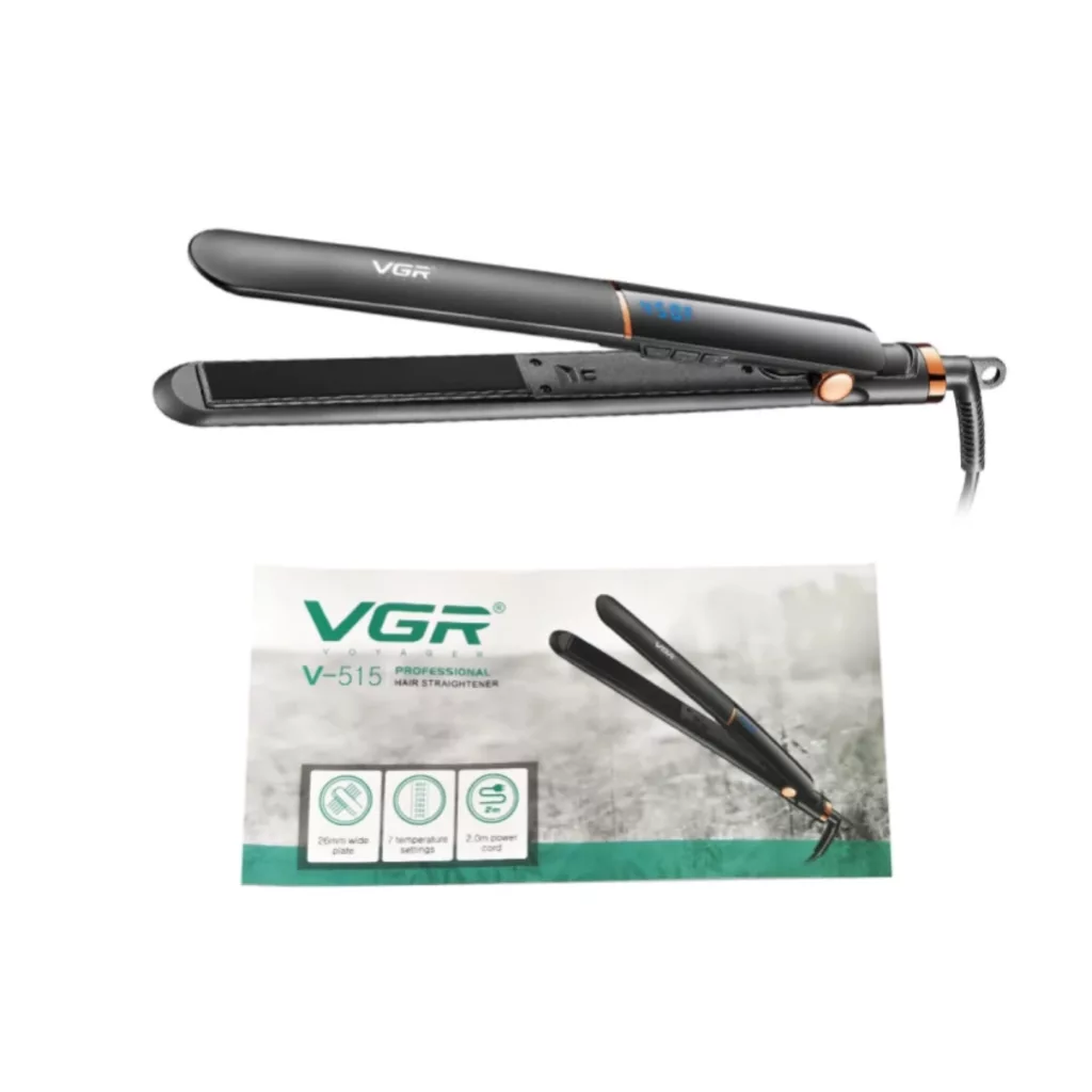 اتو و حالت دهنده ی مو وی جی ار مدل V-515