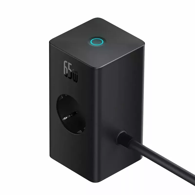 هاب شارژر 4 پورت 65 وات بیسوس مدل PSLR000301