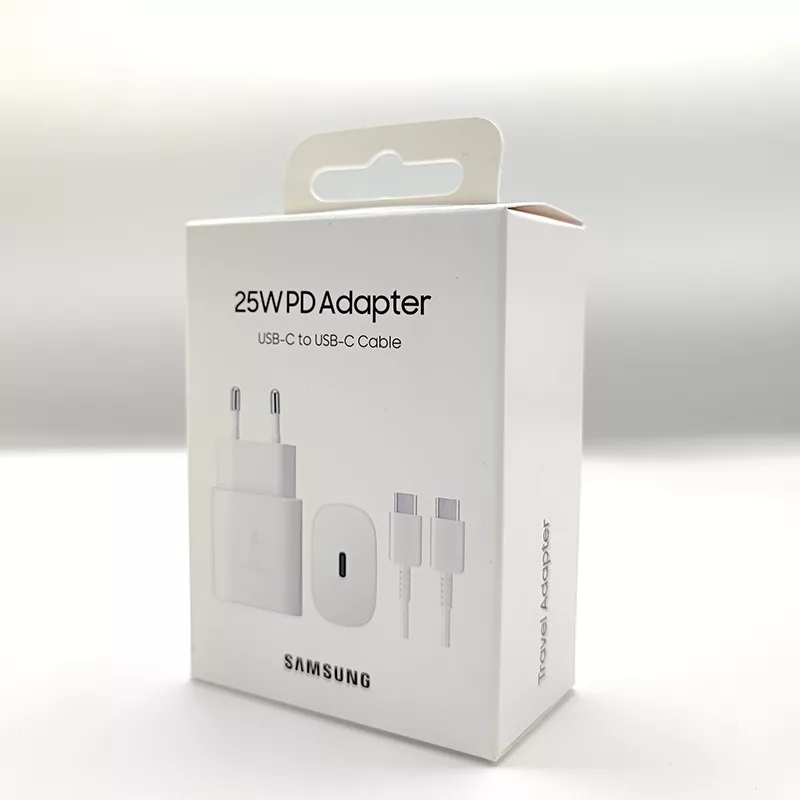 شارژر دیواری سامسونگ مدل EP-TA800 به همراه کابل تبدیل USB-C