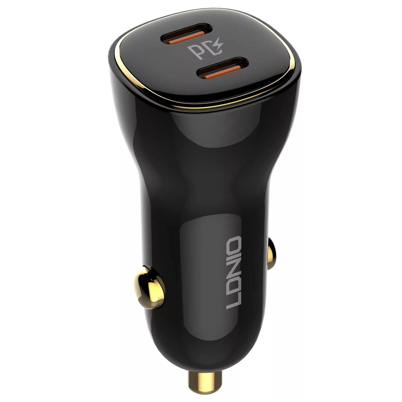 شارژر فندکی 60 وات الدینیو مدل C104 شارژر فندکی 60 وات الدینیو مدل C104