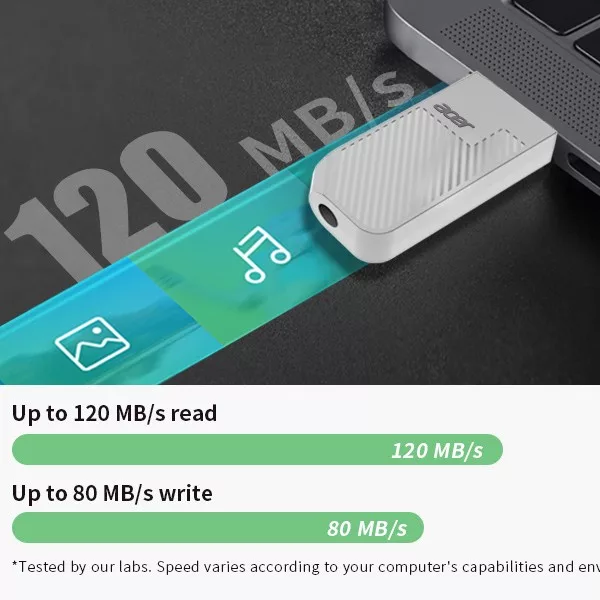 فلش مموری ایسر مدل UP300 ظرفیت 32 گیگابایت با رابط USB3.2 Gen1