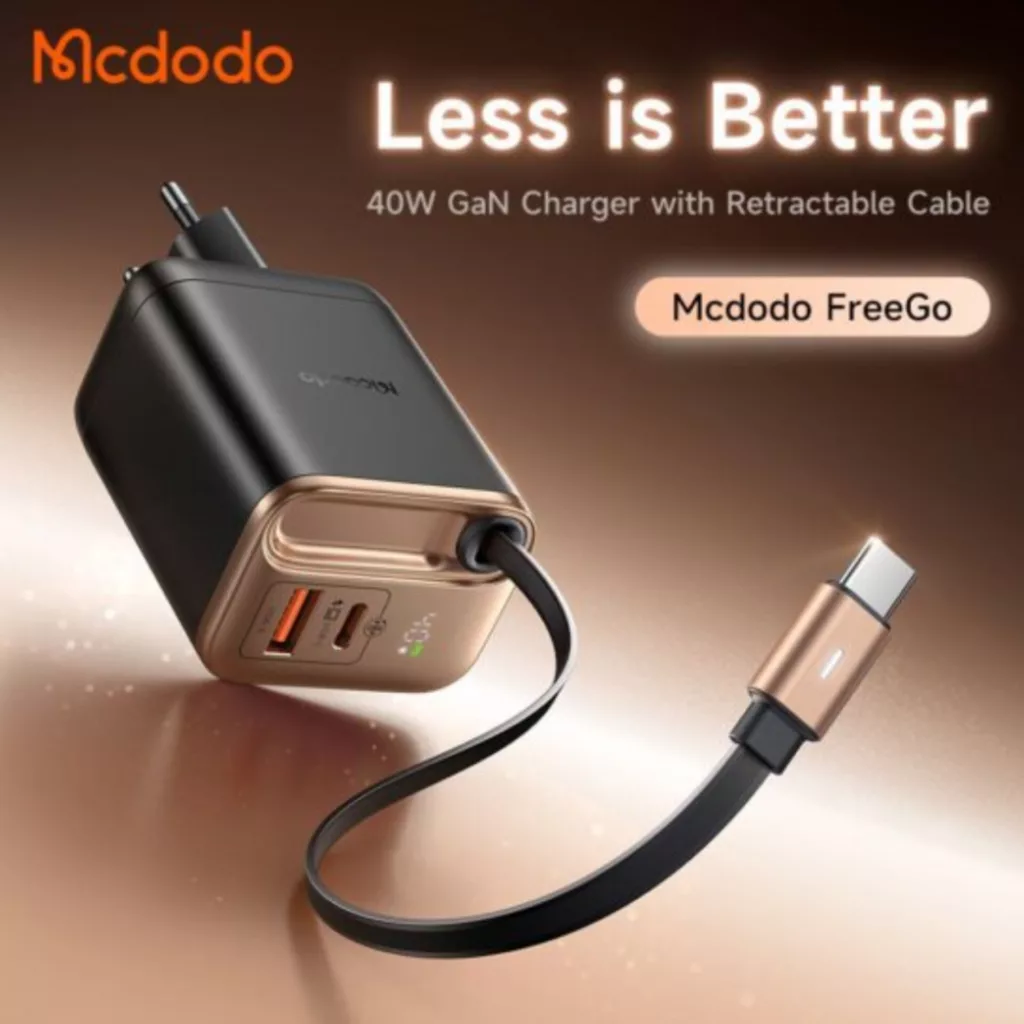 شارژر دیواری 40  وات مک دودو مدل Ch-4280