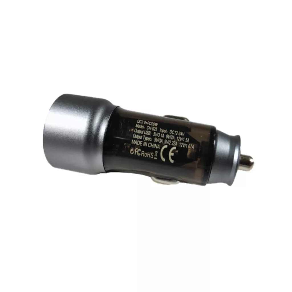 شارژر فندکی ۲۰ وات ۲پورت بوکو مدل ch025