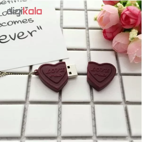 فلش مموری طرح شکلات قلبی مدل Ultita-Ch02 ظرفیت 32 گیگابایت