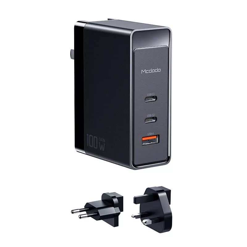 آداپتور شارژر مک دودو مدل CH-810 3Port 5A QC3.0 PD 100W