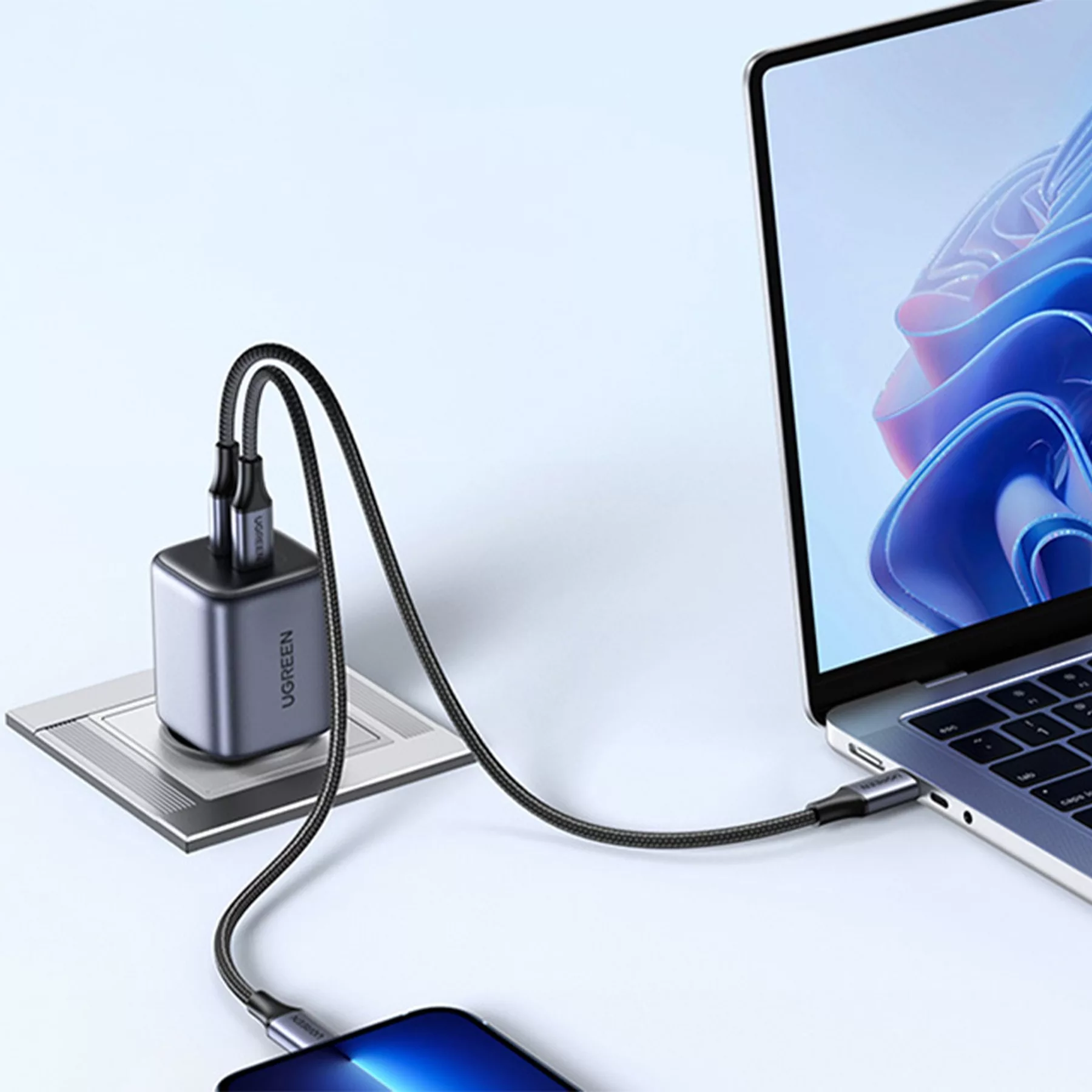 شارژر دیواری 45 وات یوگرین مدل CD294