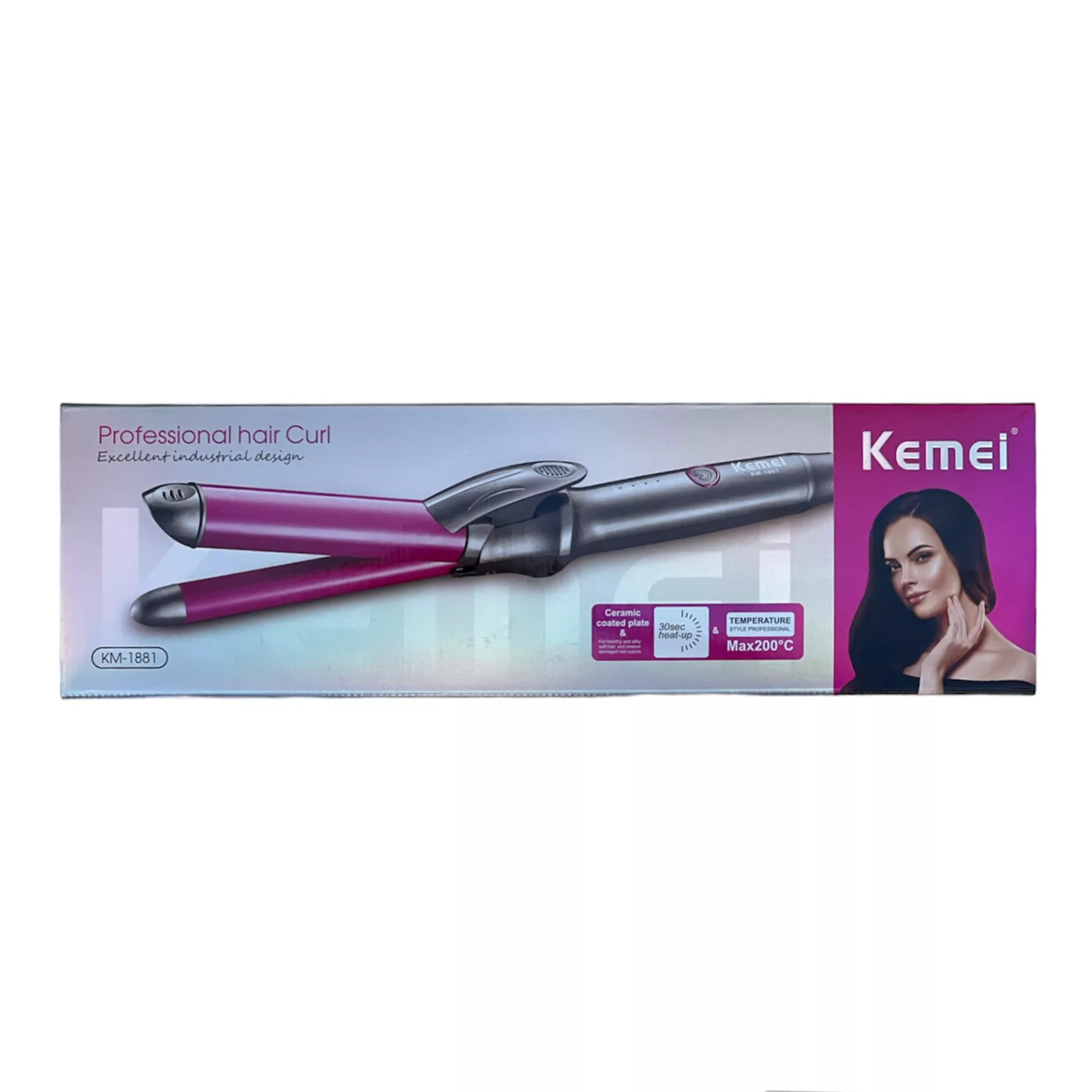 فر کننده و حالت دهنده مو کیمی مدل KM-1881