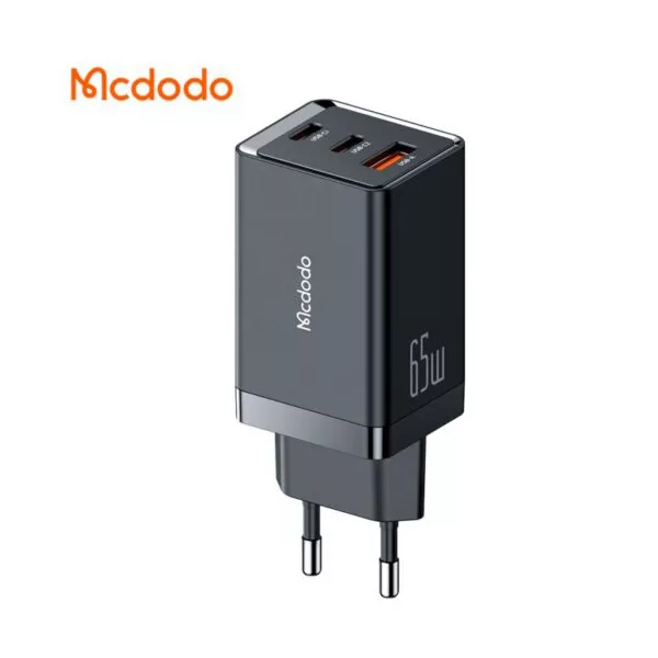 شارژر دیواری 65 وات مک دودو مدل GaN5 mini