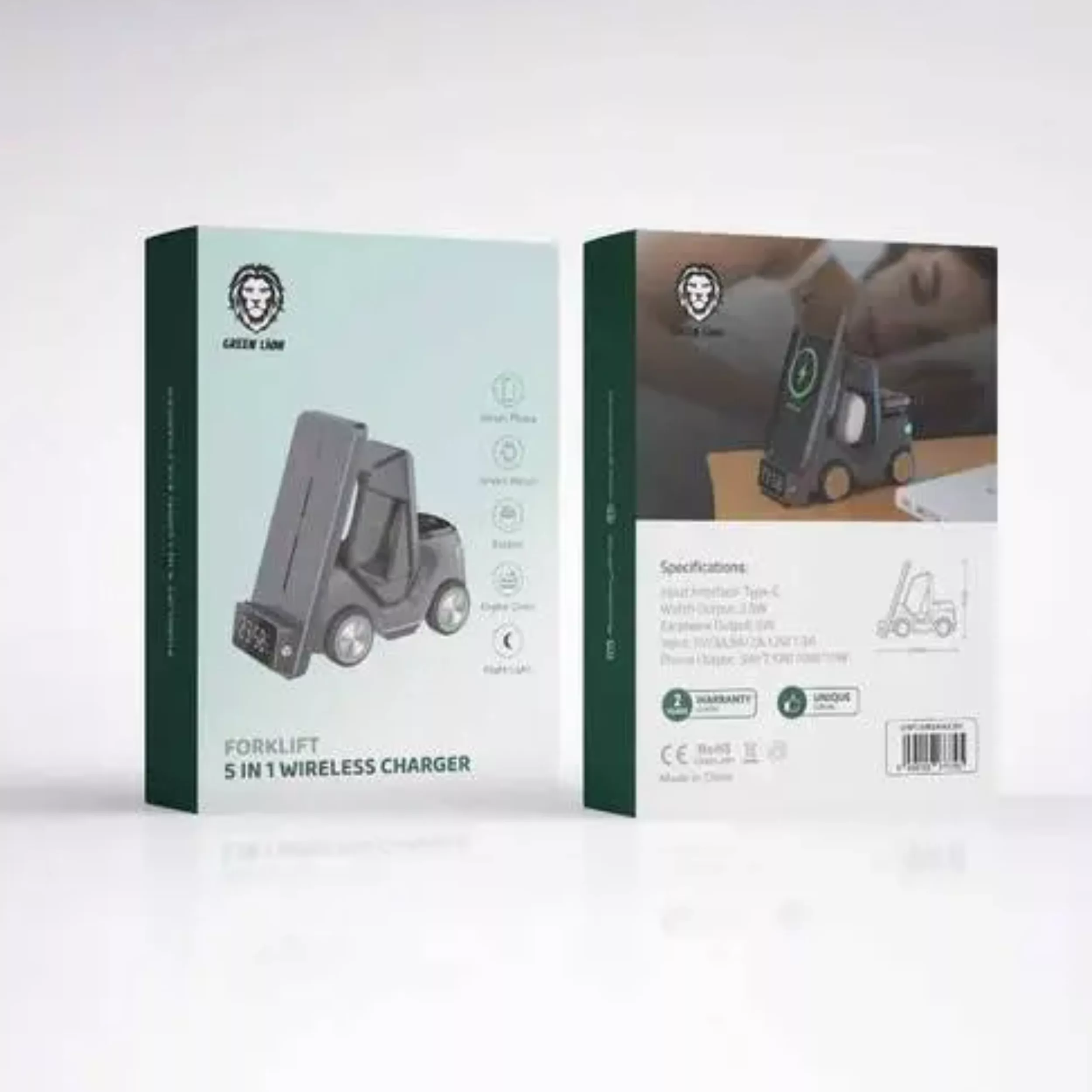 داک شارژر بی‌سیم گرین لاین مدل FLWR5