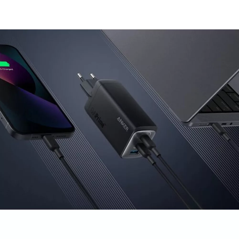 شارژر دیواری 100 وات 3 پورت انکر مدل GanPrime A2148311