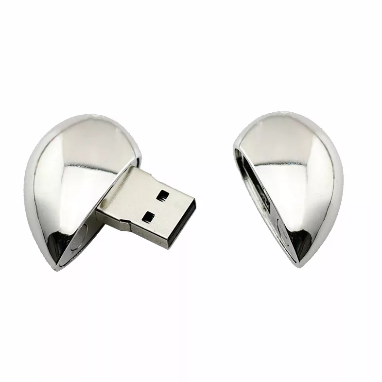 فلش مموری پرلیت یو اس بی مدل قلب کد W-09 ظرفیت 64 گیگابایت با رابط USB 2.0