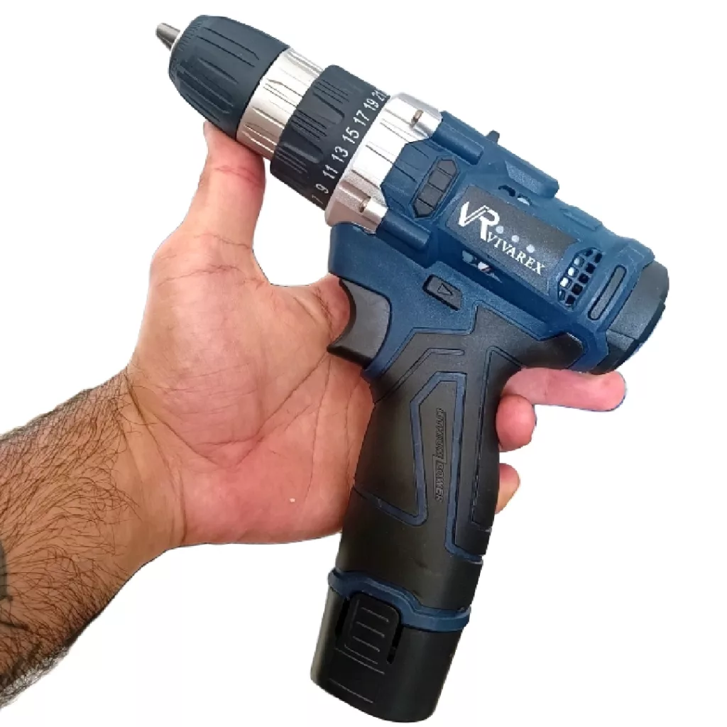 پیچگوشتی شارژی ویوارکس مدل Vr1210-2a  مجموعه 30 عددی