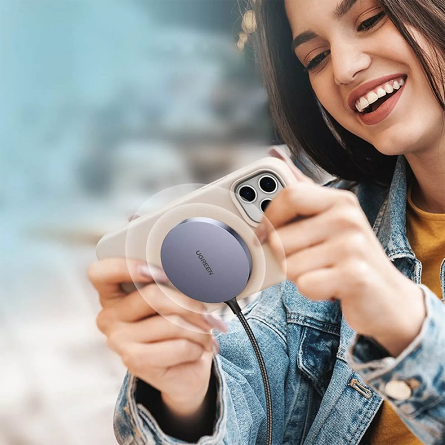 شارژر بی سیم یوگرین مدل 30233