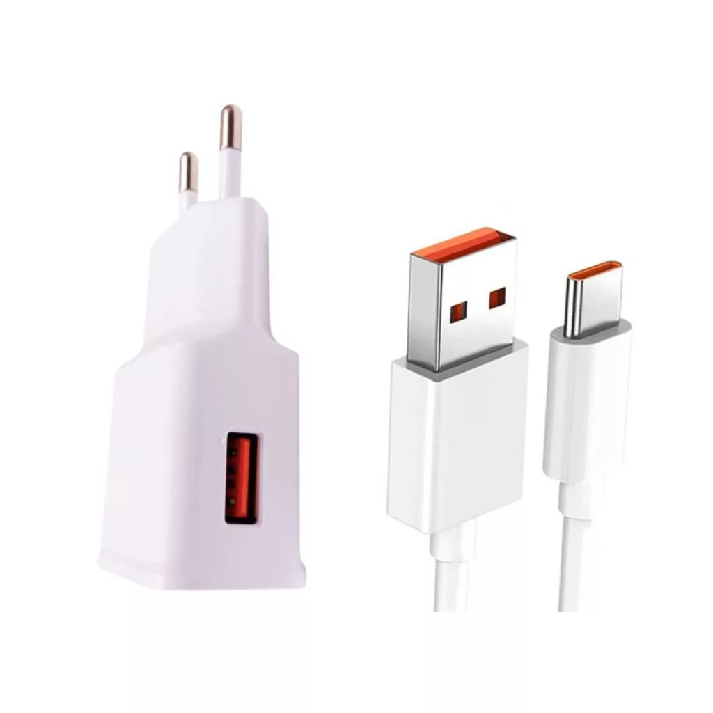 شارژر دیواری 15 وات مدل TA200 به همراه کابل تبدیل USB-C