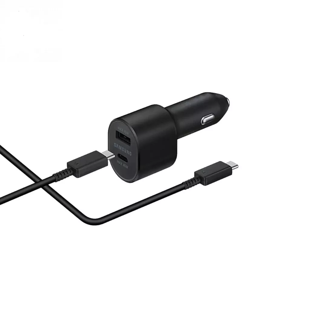 شارژر فندکی مدل EP-L5300 به همراه کابل تبدیل USB-C