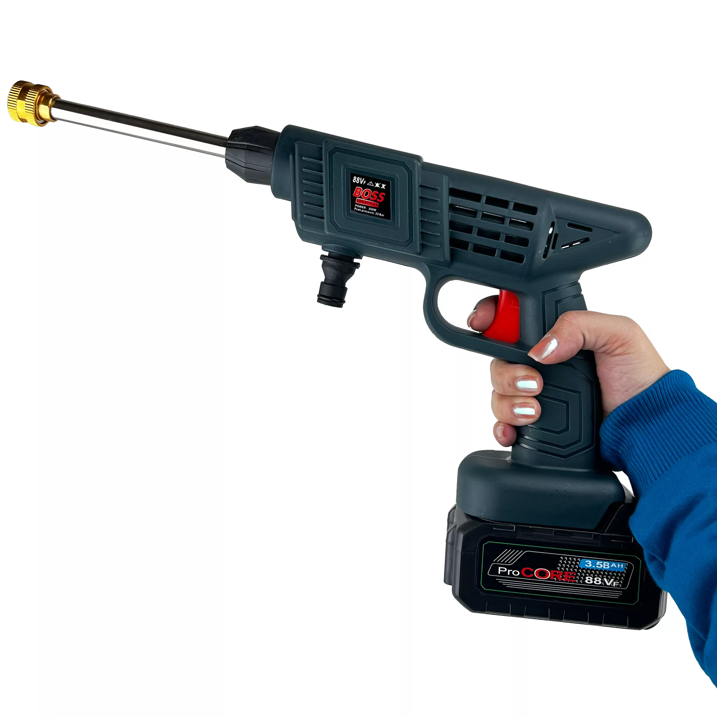 کارواش شارژی باس مدل BS-88VF NEW 1