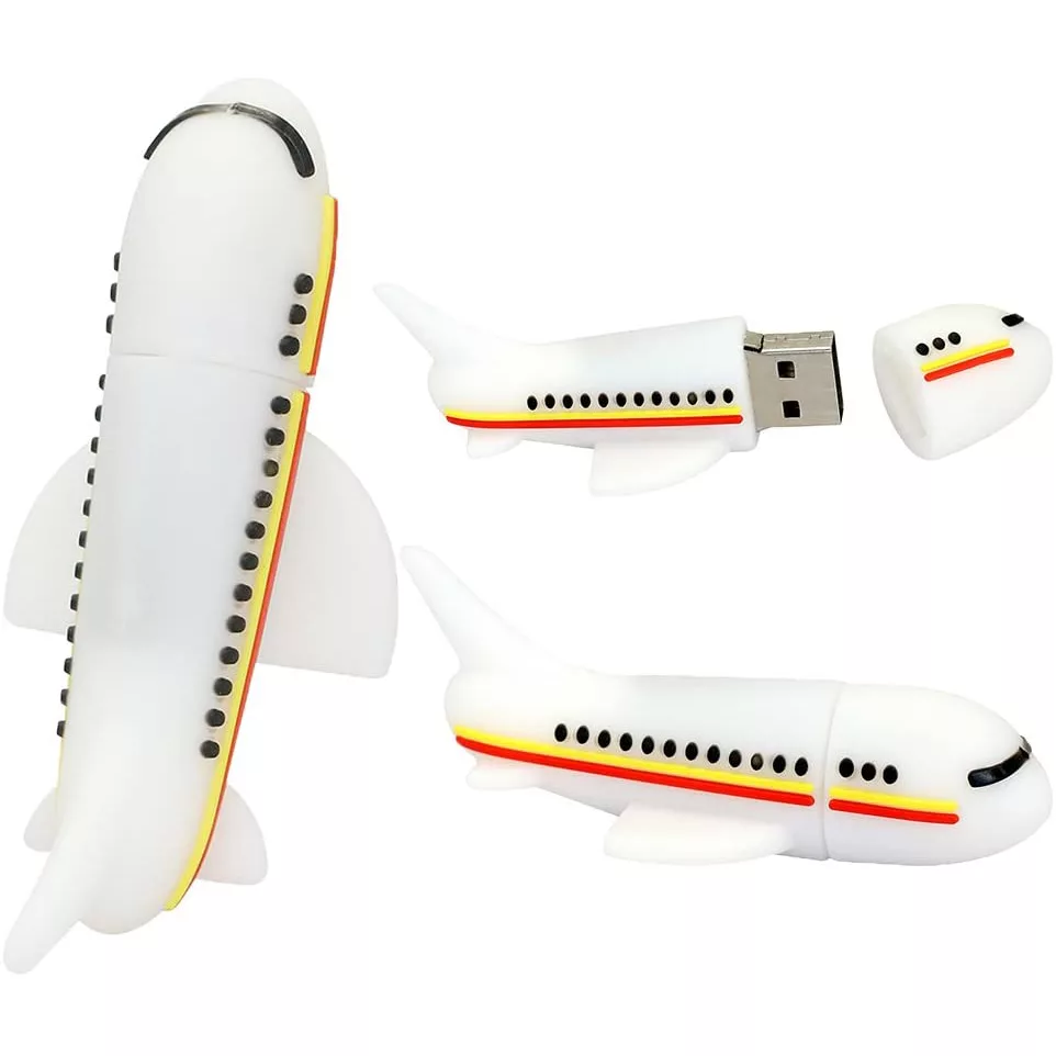 فلش مموری پرلیت یو اس بی طرح هواپیما کد W-63 ظرفیت 128 گیگابایت