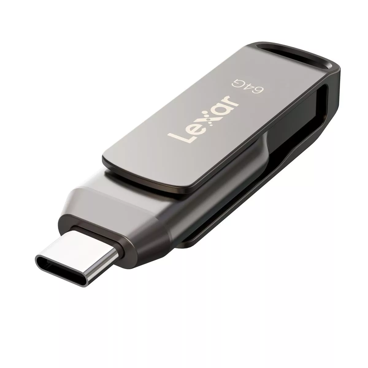 فلش مموری لکسار مدل JumpDrive® Dual Drive D400 USB 3.1 Type-C ظرفیت 32 گیگابایت