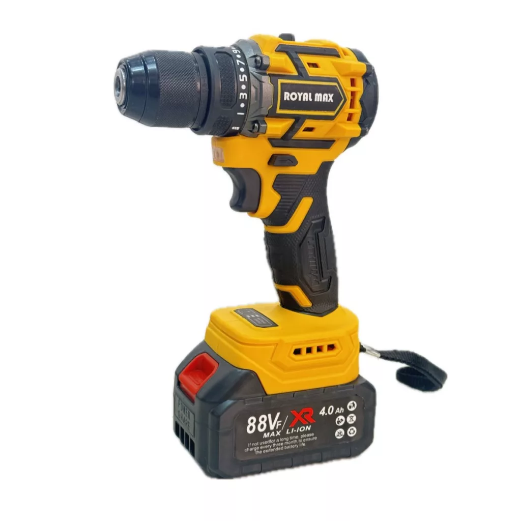 دریل پیچ گوشتی شارژی براشلس رویال مکس مدل BRSH88V مجموعه 50 عددی