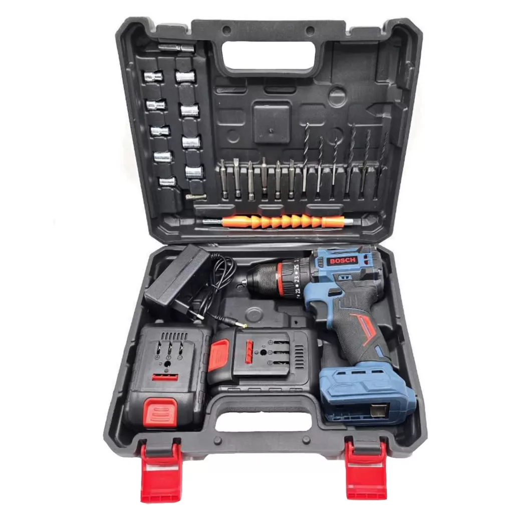 دریل پیچ گوشتی شارژی 88 ولت مدل 1-251 مجموعه 25 عددی