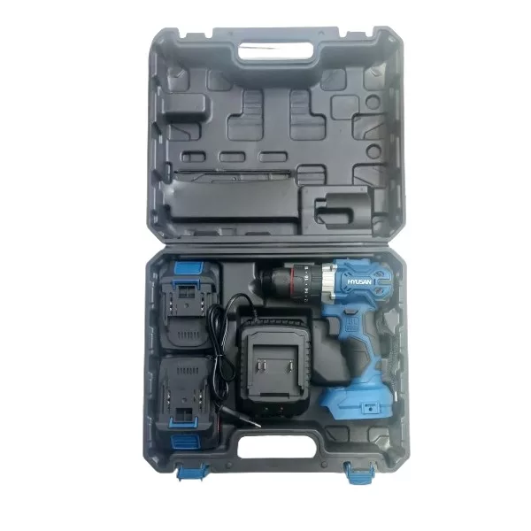 دریل پیچ گوشتی شارژی براشلس چکشی 21 ولت هیوسان مدل HS2135B
