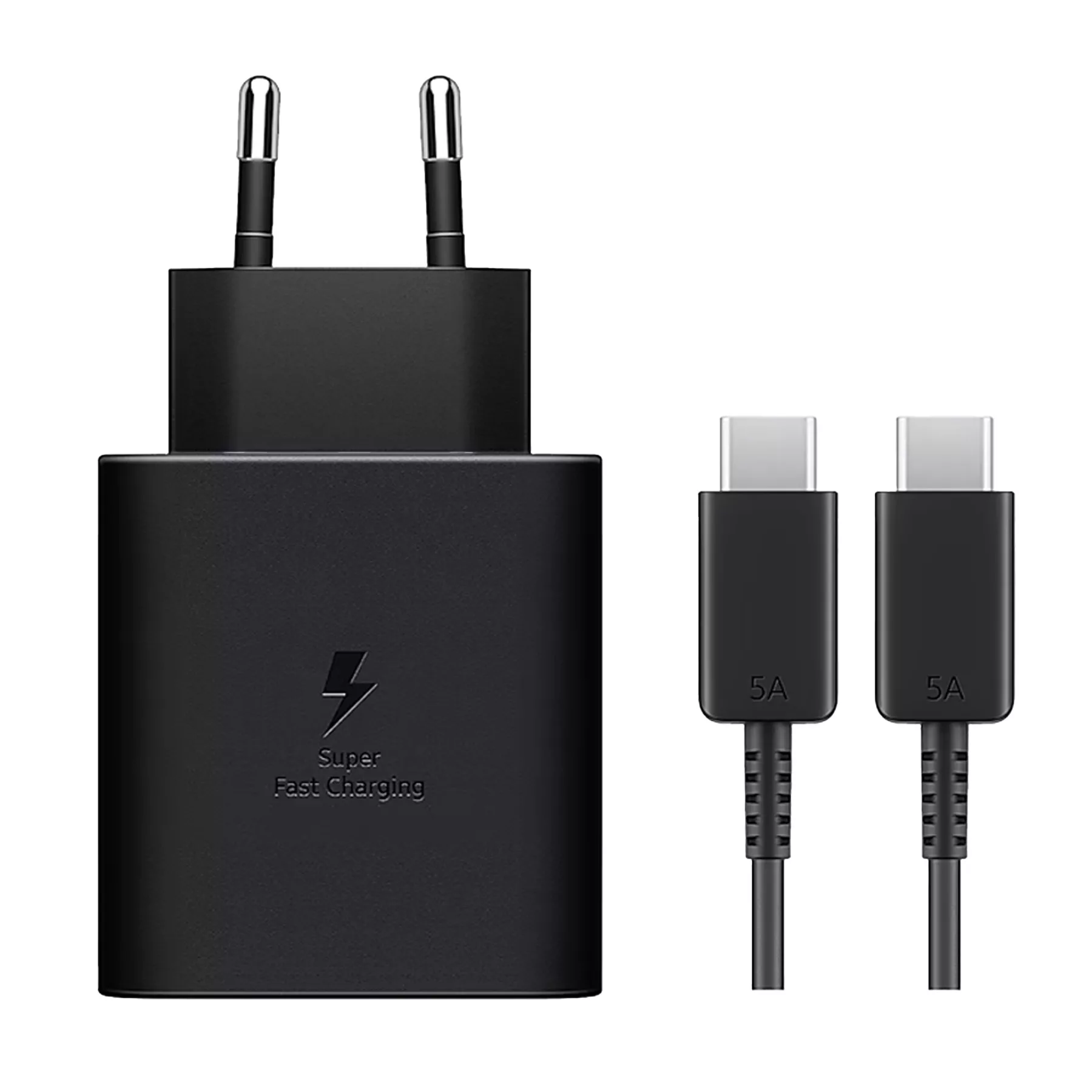 شارژر دیواری 50 وات سامسونگ مدل EP-T5020XBEGWW به همراه کابل USB-C