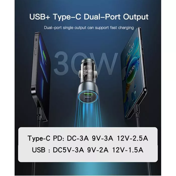 شارژر فندکی یسیدو مدل Y49