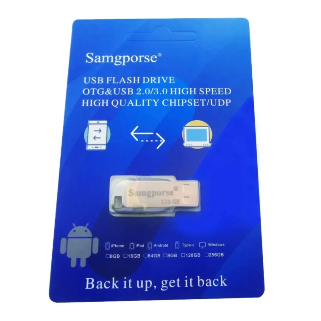 فلش مموری سمگپرس مدل UDP ظرفیت 128 گیگابایت با رابط USB 3.0