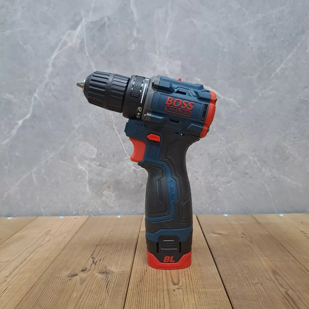 دریل پیچ گوشتی شارژی باس مدل براشلس