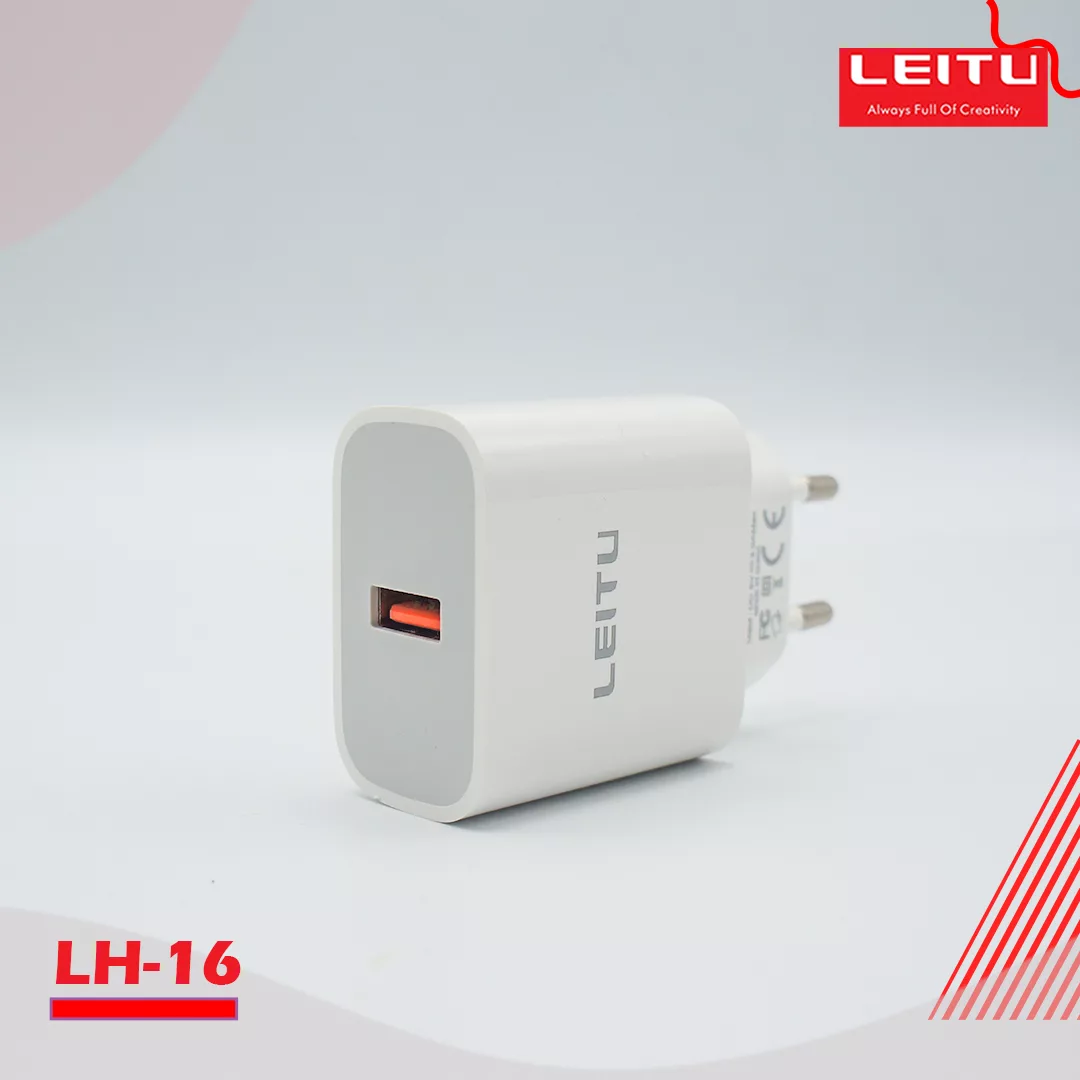 شارژر دیواری لیتو مدل LH- 16 به همراه کابل تبدیل USB-C