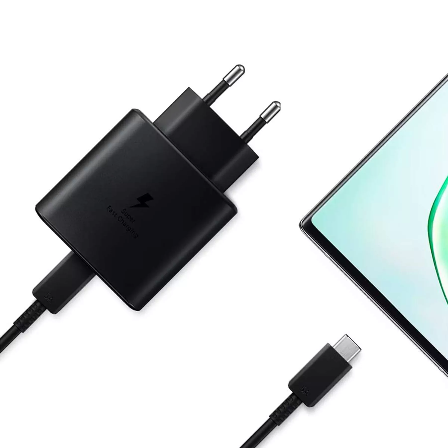 شارژر دیواری 45 وات انستی مدل SM45 به همراه کابل تبدیل USB-C