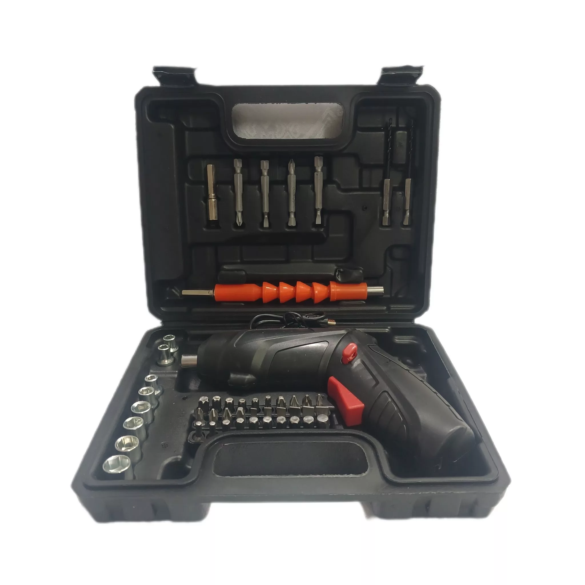 پیچ گوشتی شارژی مدل Jv880_p مجموعه 46 عددی