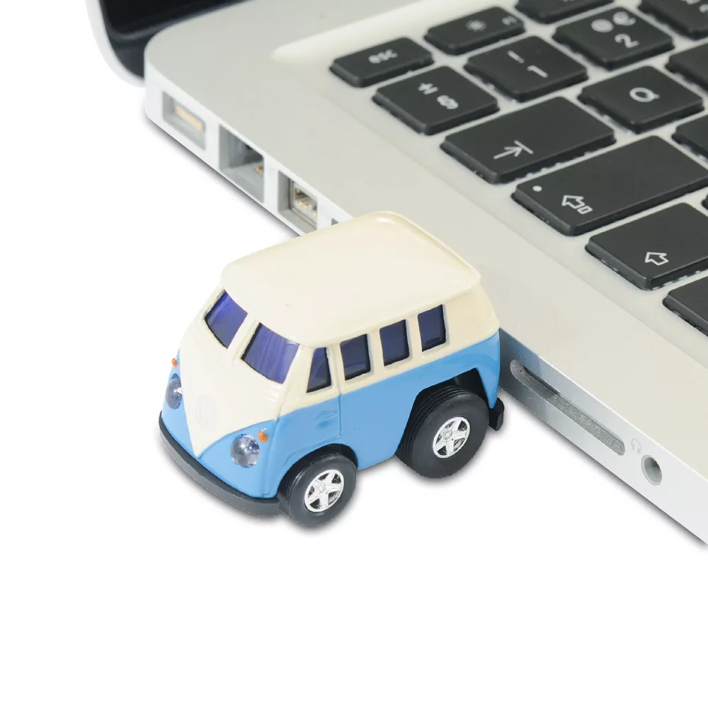 فلش مموری پرلیت یو اس بی طرح ماشین مینی بوس فولکس کد P-31-U3.0 ظرفیت 64 گیگابایت