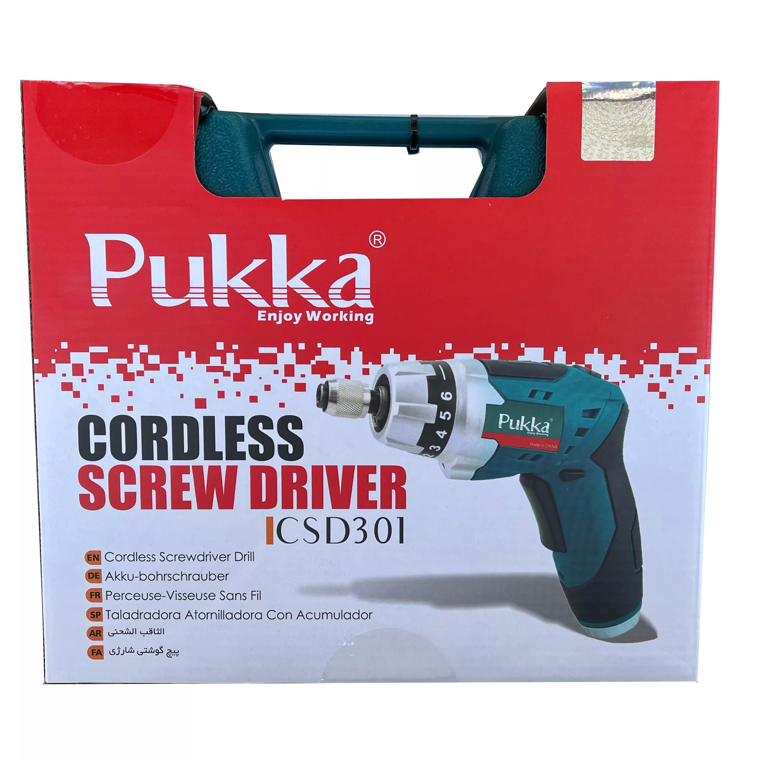 پیچ گوشتی شارژی پوکا مدل CSD301