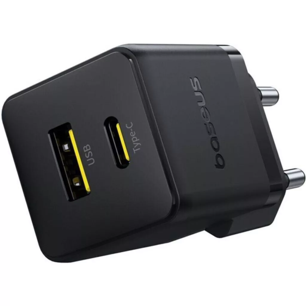 شارژر دیواری 30 وات بیسوس مدل Palm 30W  به همراه کابل USB-C