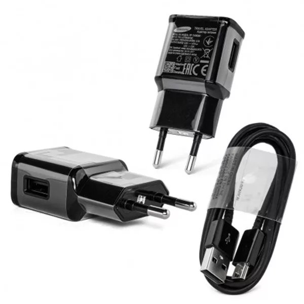 شارژر دیواری مدل Travel Adapter Fast Charge 15W به همراه کابل تبدیل USB-C